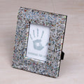 4x6 Recycled Paper Multicolored Photo Frame from Bali 'Straw Memories'